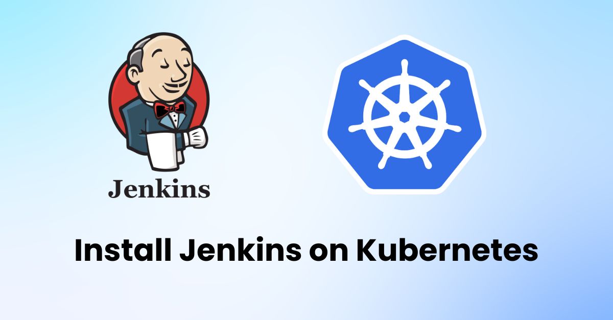 Jenkins install on kubernetes in 3 simple steps